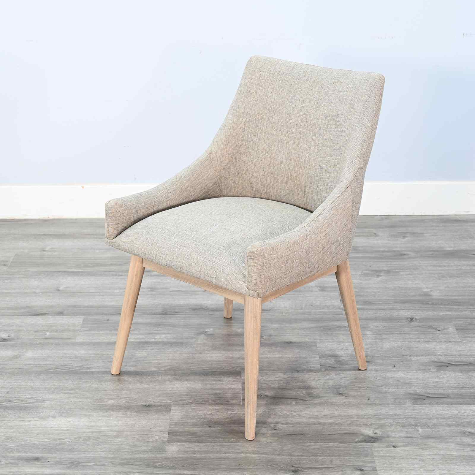 Sunny D Olivia Lowback Fabric Dining Chair 2PC