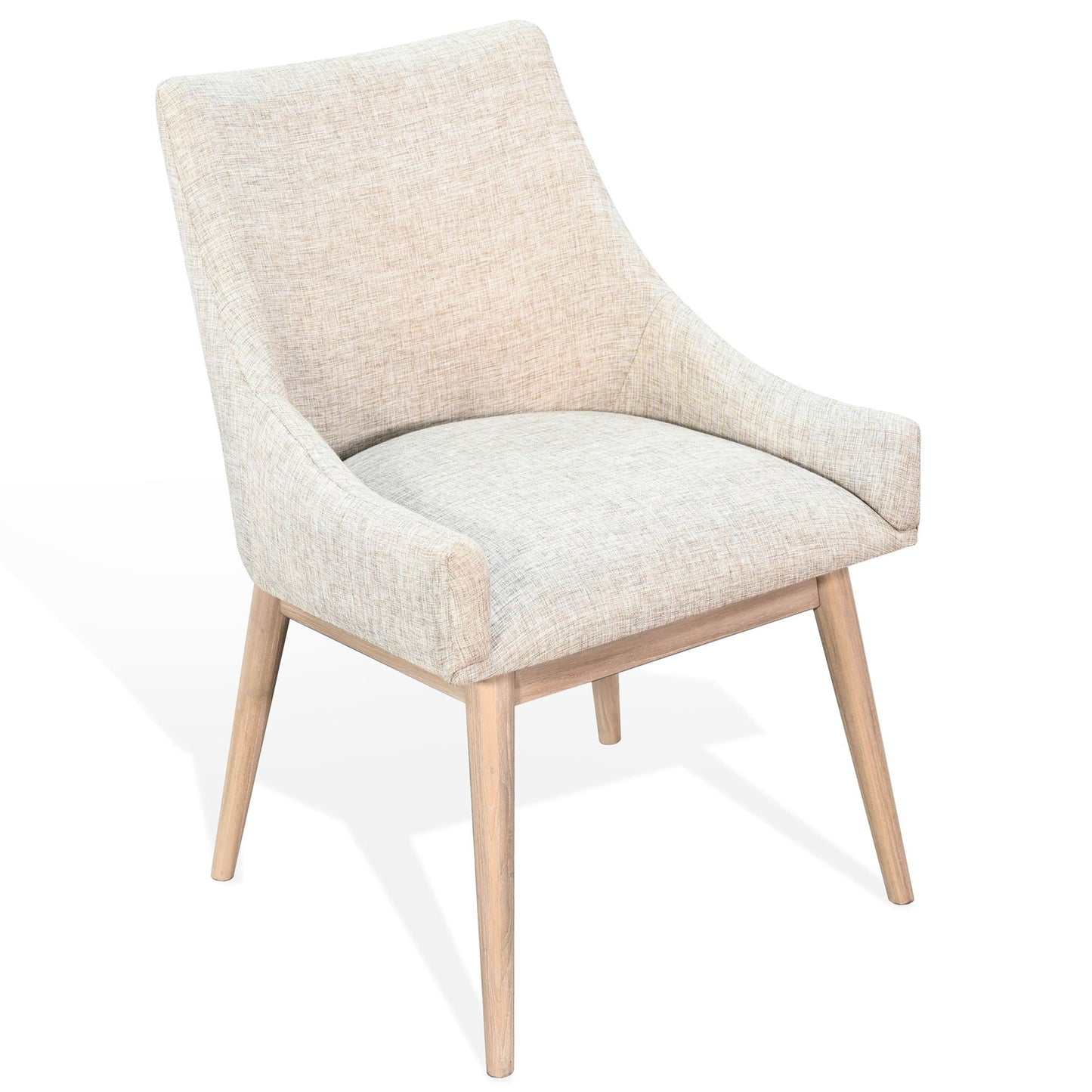 Sunny D Olivia Lowback Fabric Dining Chair 2PC
