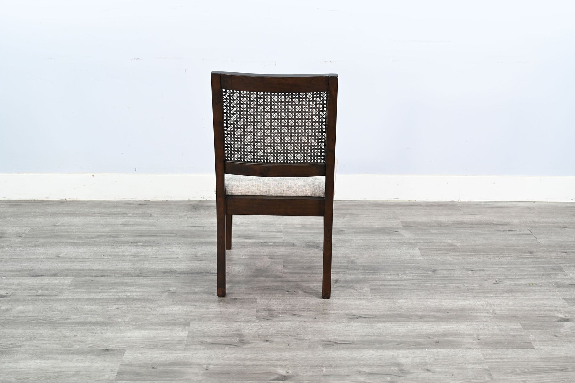 Sunny D Noah Cane Back Armless Dining Chair 2PC