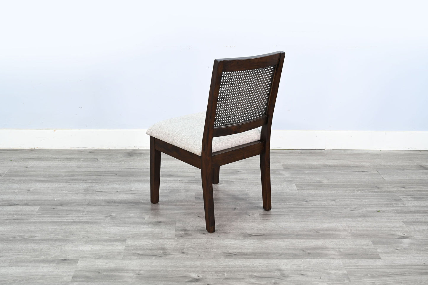 Sunny D Noah Cane Back Armless Dining Chair 2PC