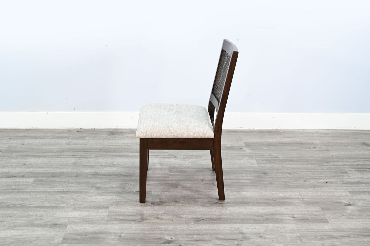 Sunny D Noah Cane Back Armless Dining Chair 2PC
