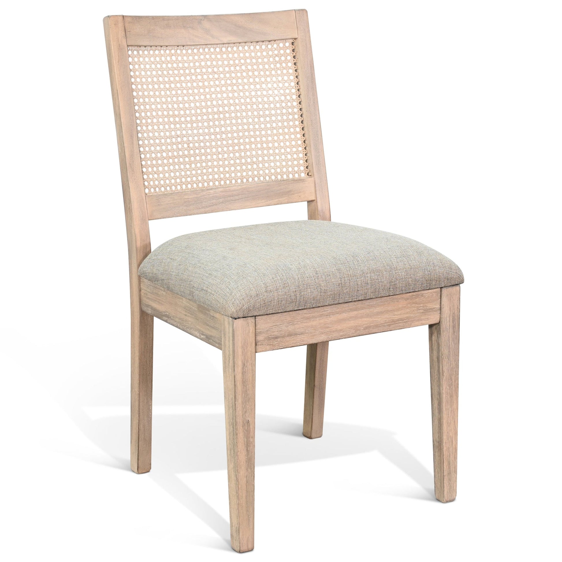 Sunny D Rowan Rattan Back Dining Chair 2PC