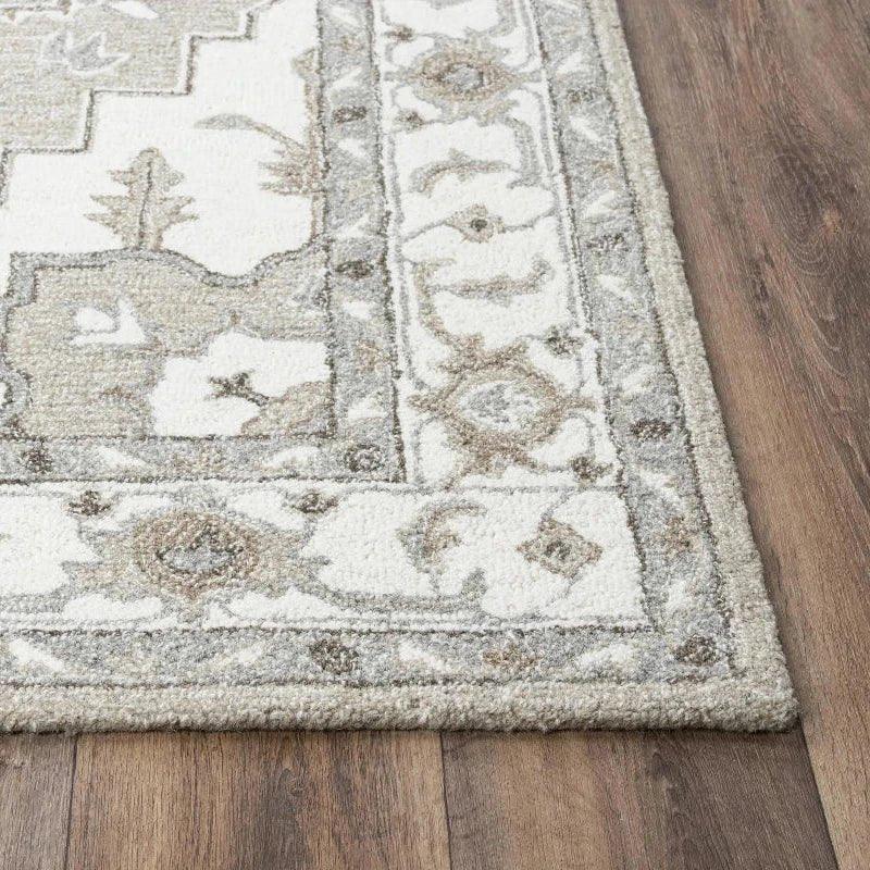 Badu Traditional Brown Living Room Rug - LOOMLAN - LOOMLAN - Area Rugs