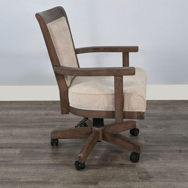 Doe Valley Swivel Game Chair with Casters