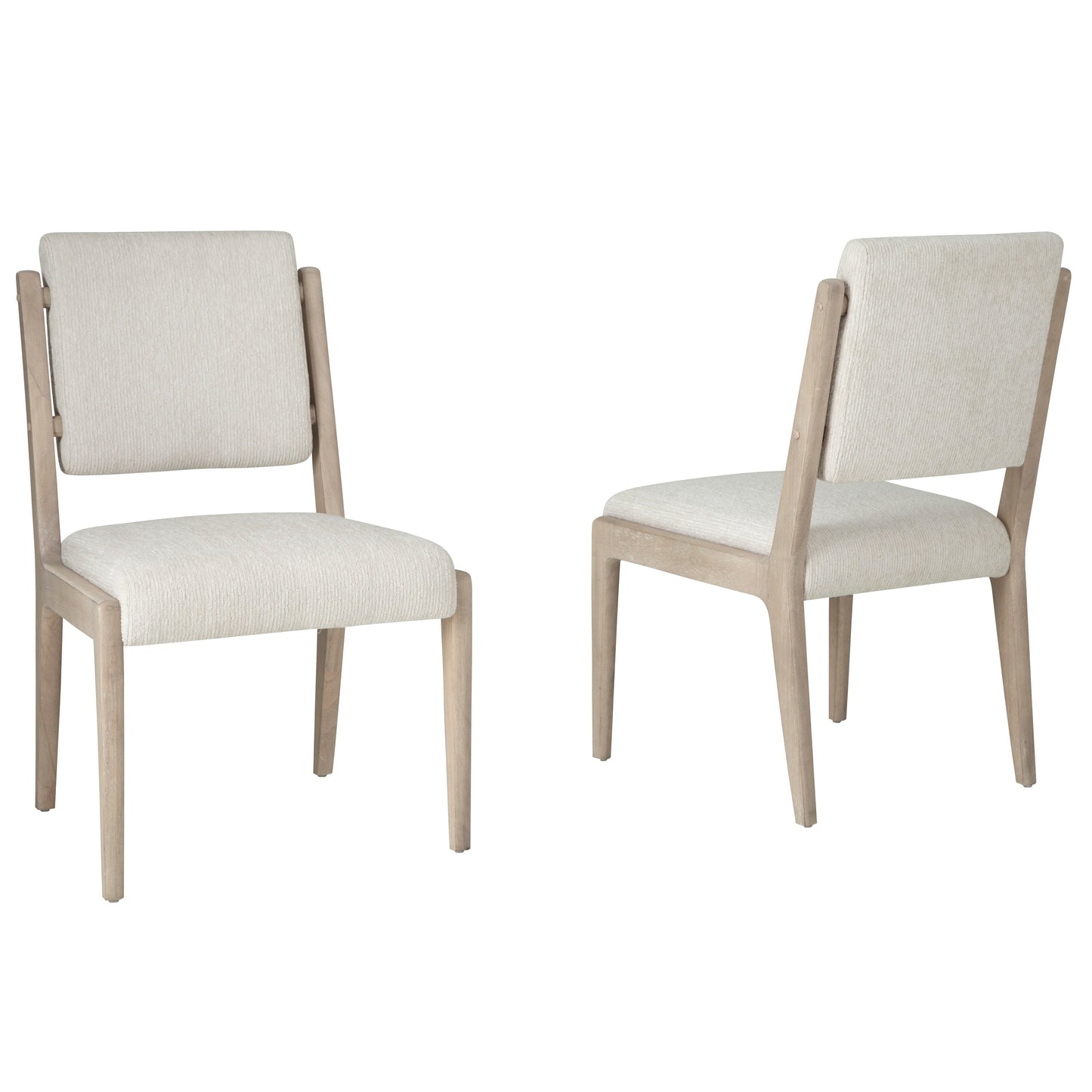Panama Jack Melia White Performance Fabric Dining Chair (Set of 2)