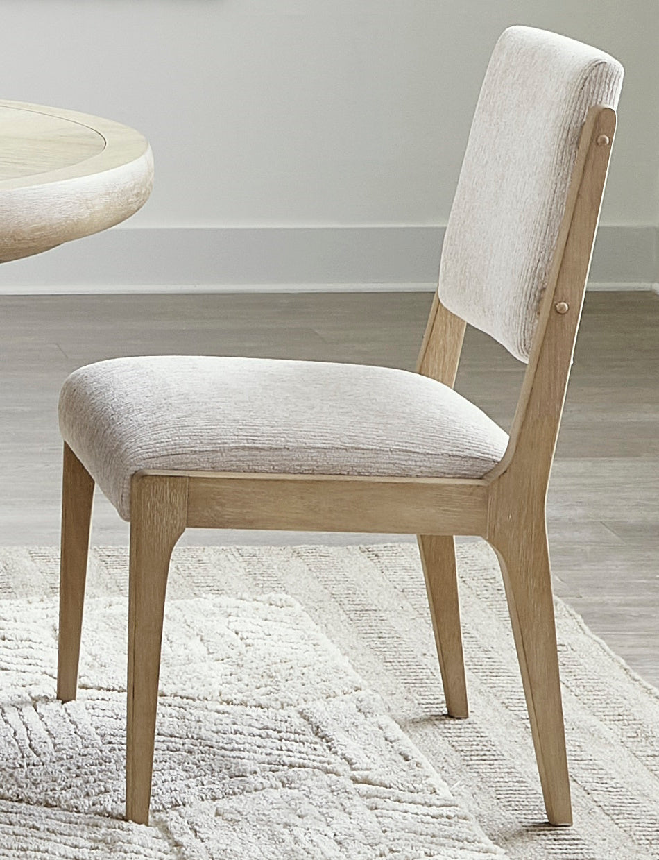 Panama Jack Melia White Performance Fabric Dining Chair (Set of 2)