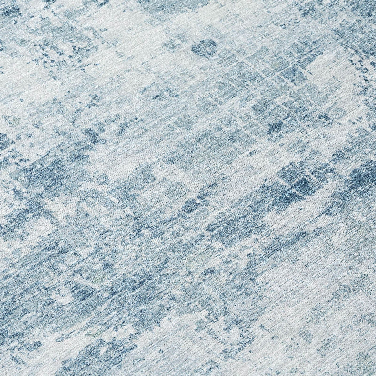Kaelira Blue Washable Indoor-Outdoor Rug