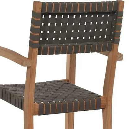 Herning Teak Stacking Outdoor Armchair 4PC -- view 7