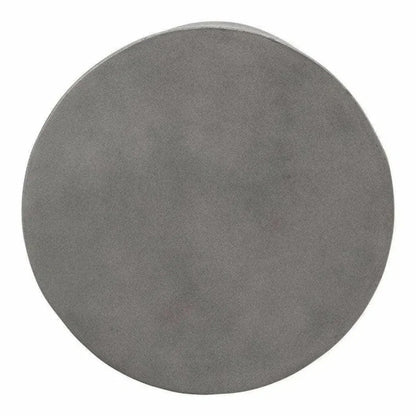 15 Inch Outdoor Stool Grey Contemporary-Garden Stools-Moe's Home-LOOMLAN