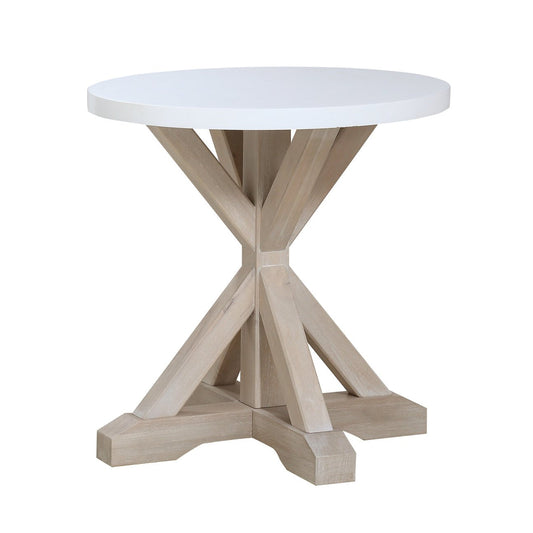 Panama Jack Boca Grande Round Bedside Table