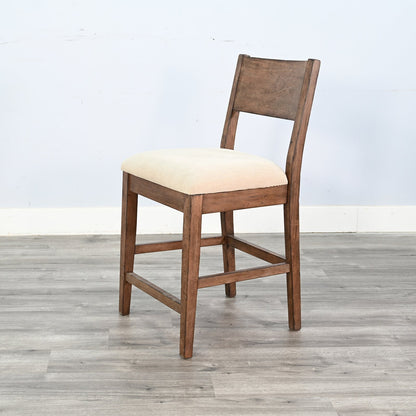 Sunny D Gibson Fabric Modern Counter Stool 2PC