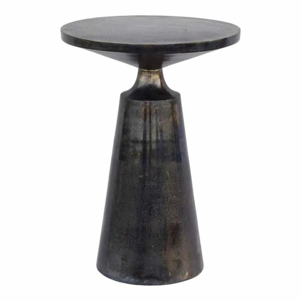 15.5 Inch Accent Table Grey Contemporary Side Tables LOOMLAN By Moe's Home