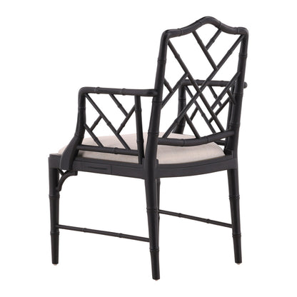 Furniture Classics Sawyer Performance Fabric Black Arm Chair