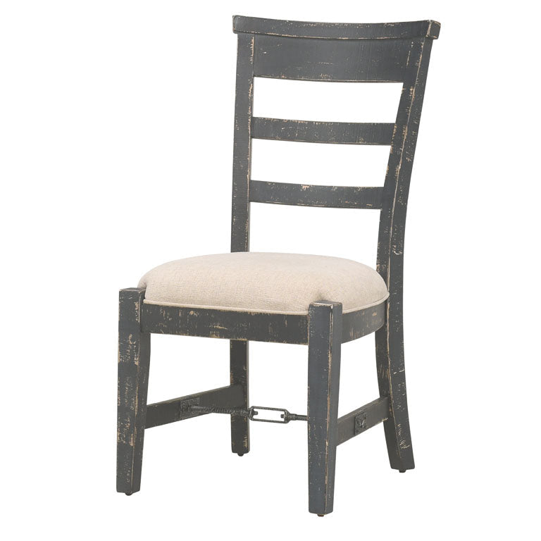 Sunny D Marina Fabric Armless Dining Chair 2PC