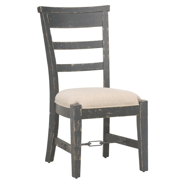Sunny D Marina Fabric Armless Dining Chair 2PC