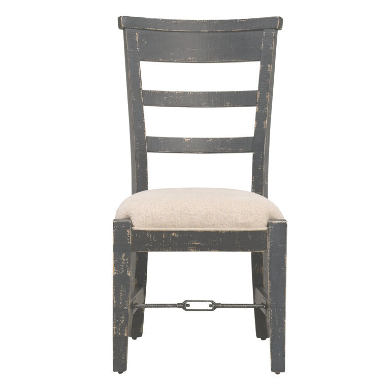 Sunny D Marina Fabric Armless Dining Chair 2PC