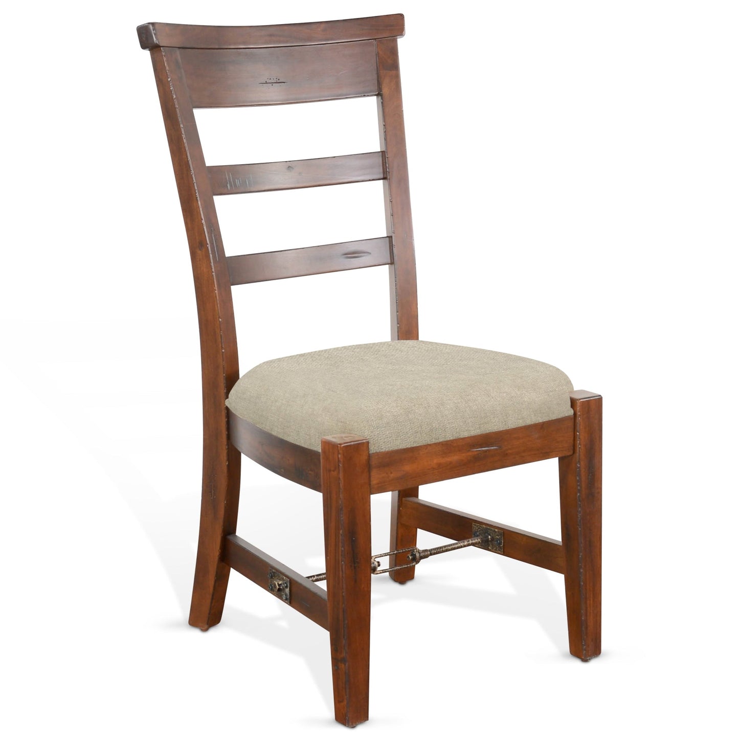 Sunny D Marina Fabric Armless Dining Chair 2PC