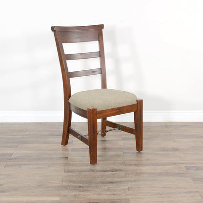 Sunny D Marina Fabric Armless Dining Chair 2PC