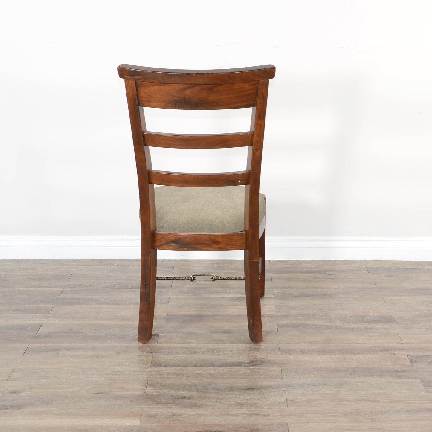Sunny D Marina Fabric Armless Dining Chair 2PC