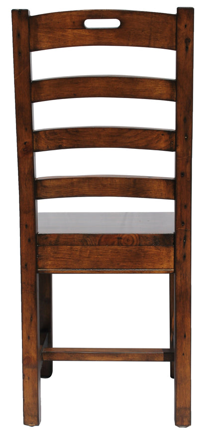 LH Home Irish Coast Hand-Hole Wooden Dining Chair