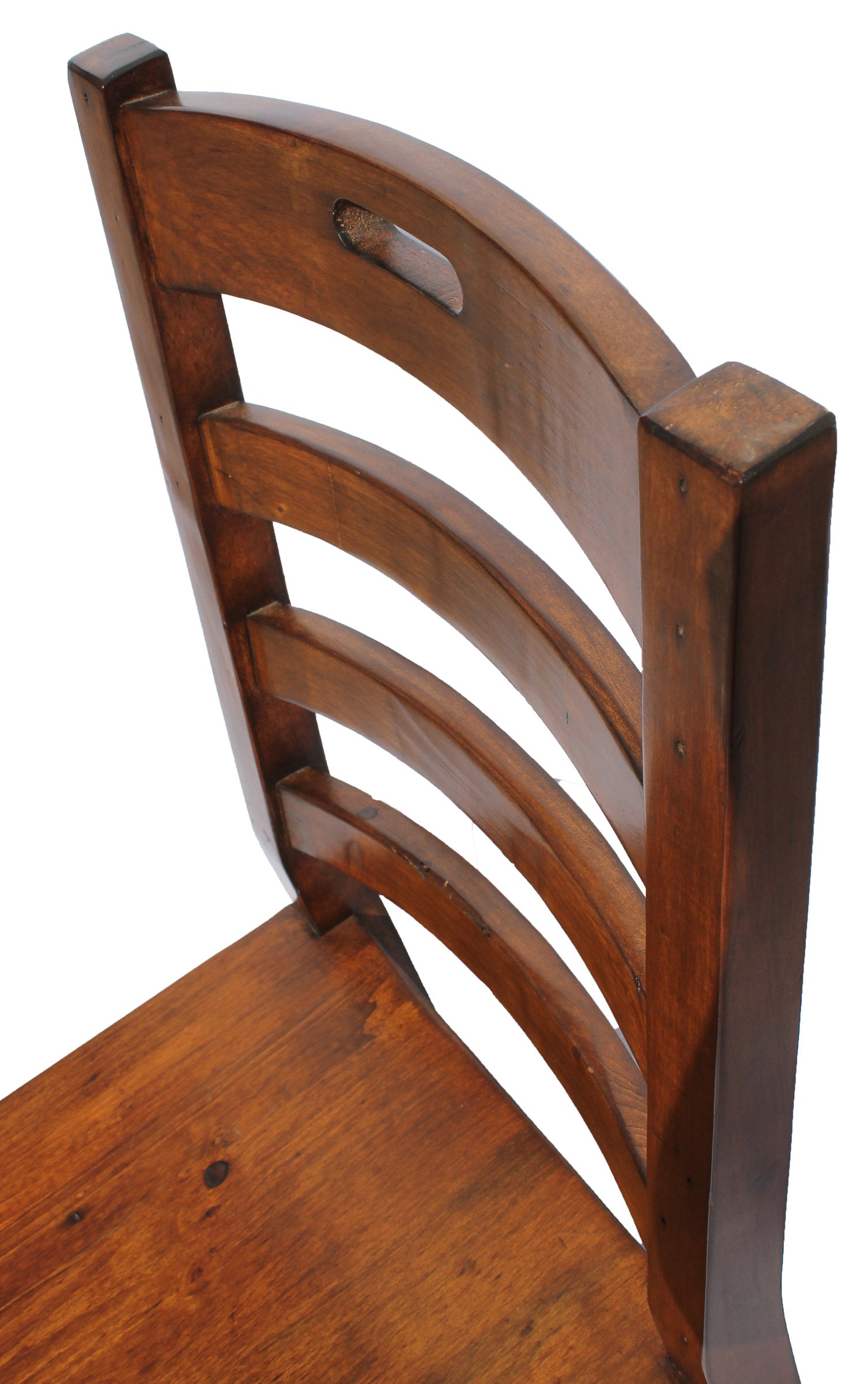 LH Home Irish Coast Hand-Hole Wooden Dining Chair