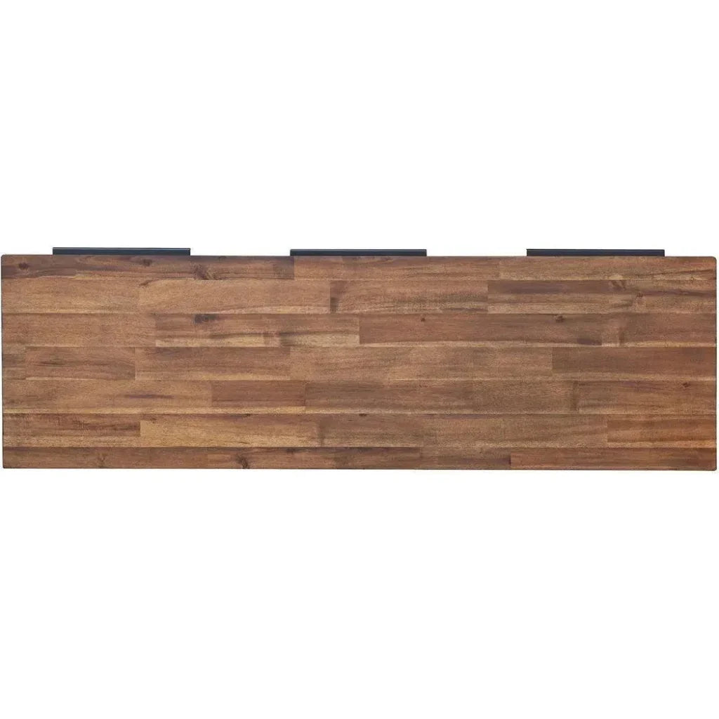 Rustic Credenza With Drawers -- view 12