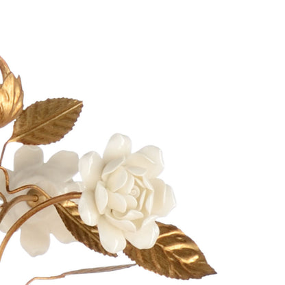 Queensland Gold Floral Eight Lights Chandelier