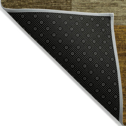 Iriyn Gray Washable Indoor-Outdoor Rug