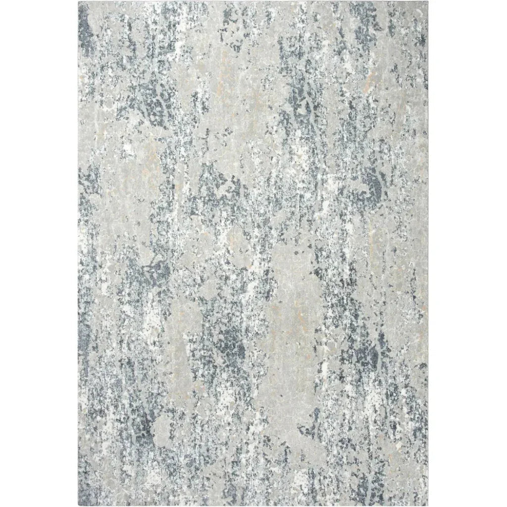 Boyo Abstract Gray Kitchen Hallway Runner Rug - LOOMLAN - LOOMLAN - Area Rugs
