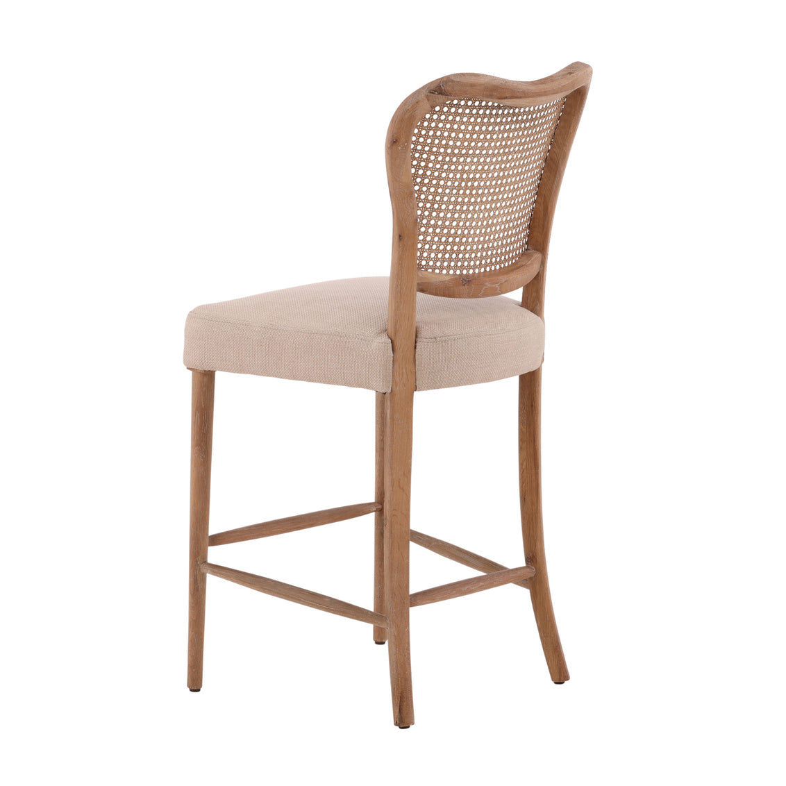 Furniture Classics Leary Cream Performance Fabric Counter Stool