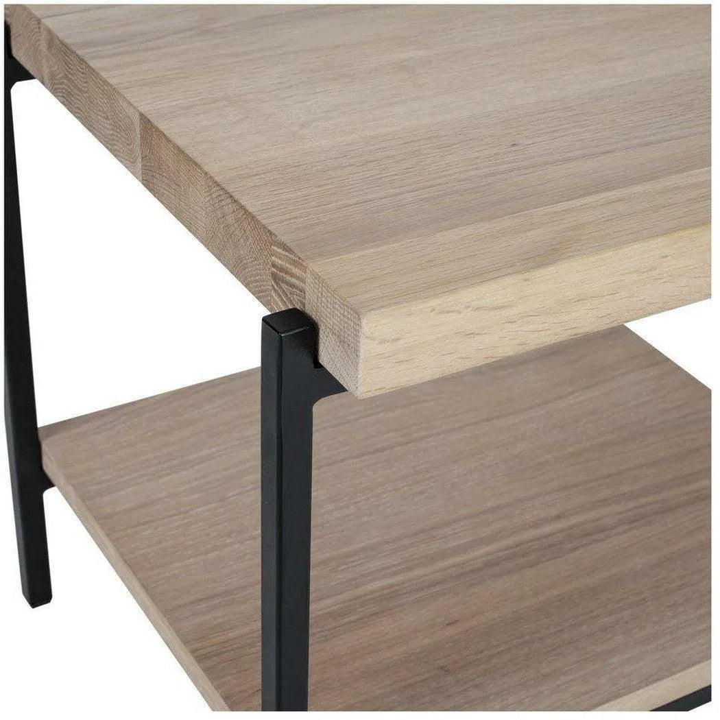 17 Inch Side Table Natural Scandinavian Side Tables LOOMLAN By Moe's Home