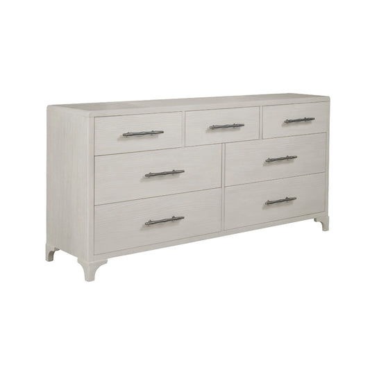 Panama Jack Abaco Seven Drawers White Dresser