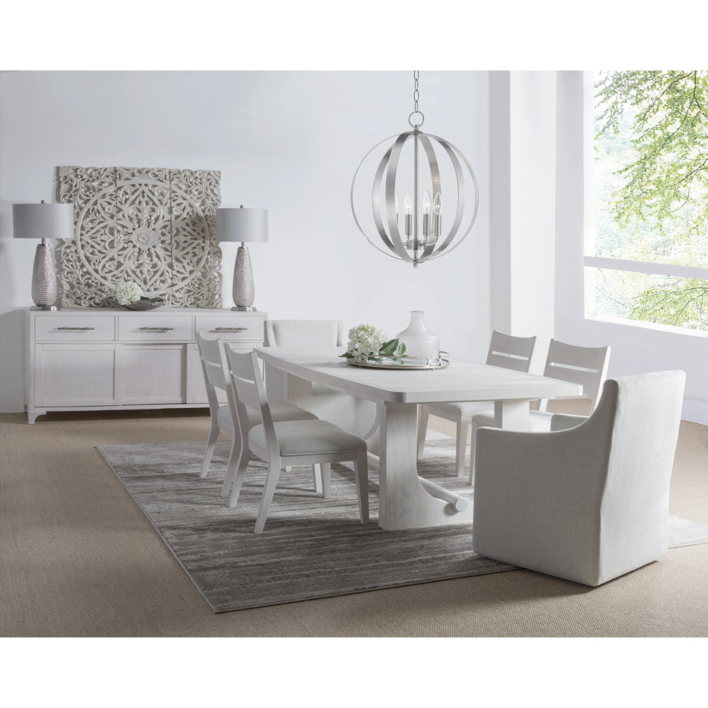 Panama Jack Abaco White Performance Fabric Dining Chair