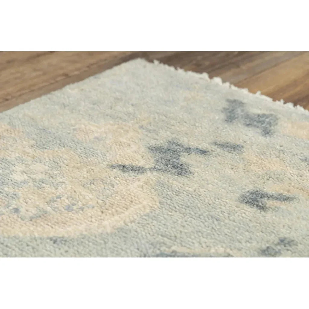 Agua Abstract Dark Gray Large Area Rugs For Living Room -- gray