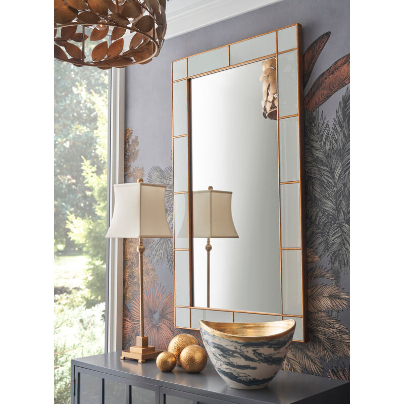 Chelsea House Ficus Iron Made Gold Finish Round Chandelier