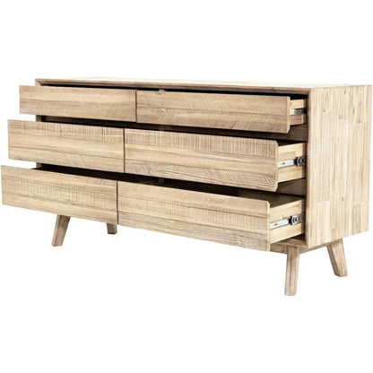Gia 6 Drawer Dresser -- view 4