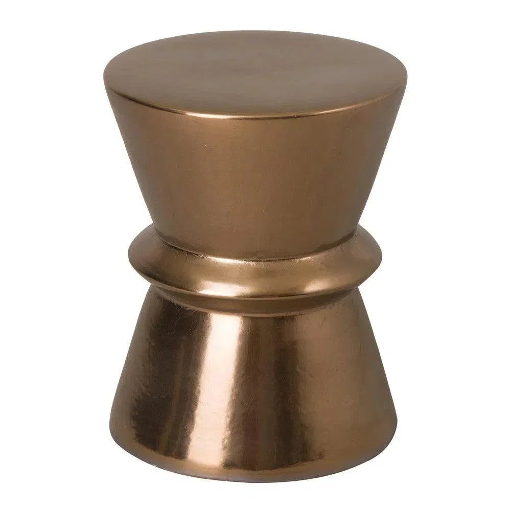 18 in. Zip Ceramic Outdoor Garden Stool