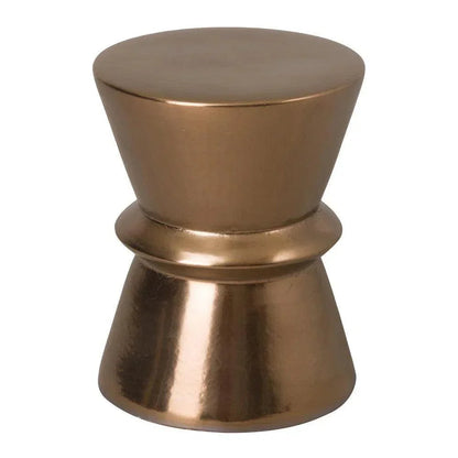 18 in. Zip Ceramic Outdoor Garden Stool