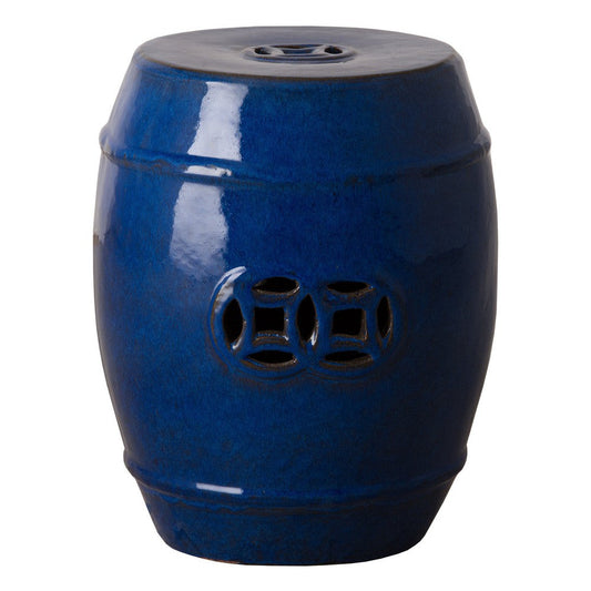 Emissary 18 in. Fortune Outdoor Decorative Garden Stool