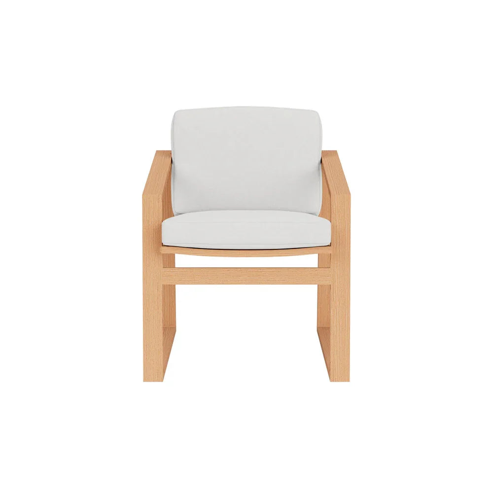 Pursuit Aluminum Outdoor Dining Armchair