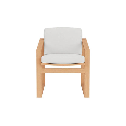 Pursuit Aluminum Outdoor Dining Armchair