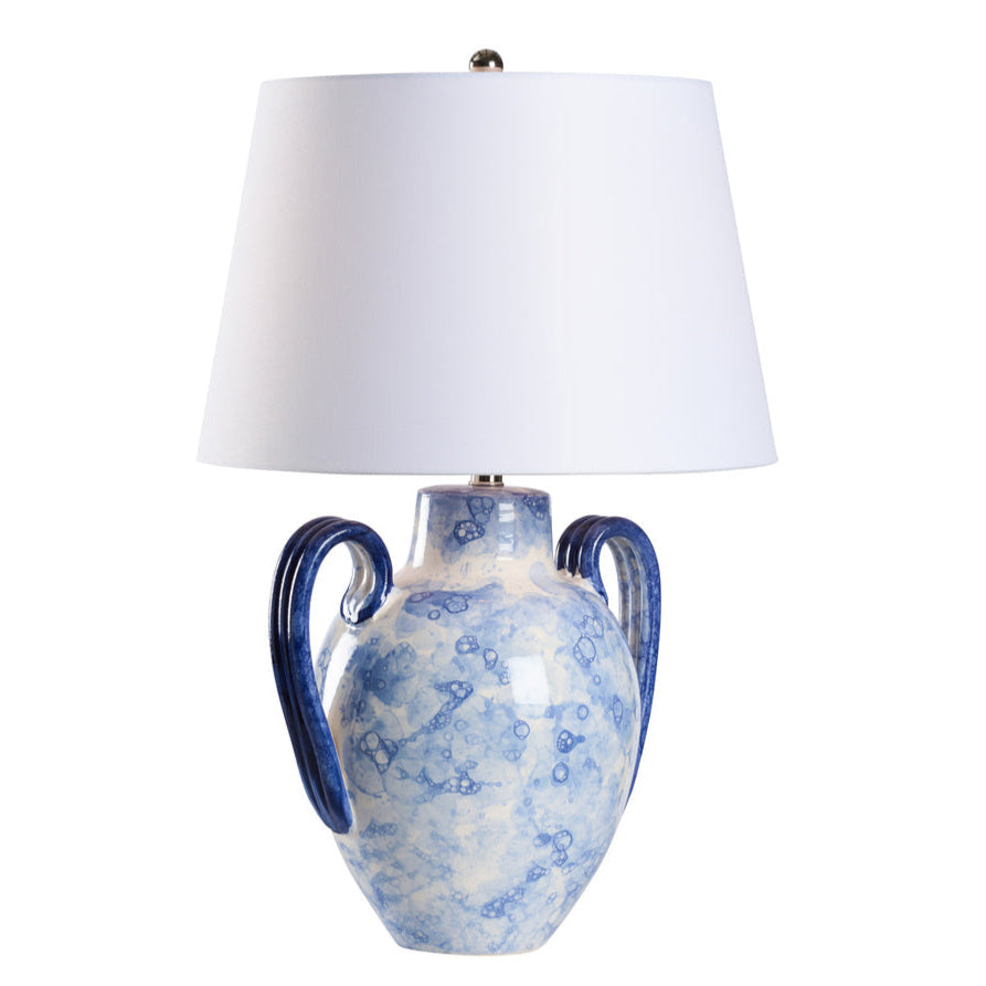 Wildwood Corsini Blue Glaze Ceramic Table Lamp