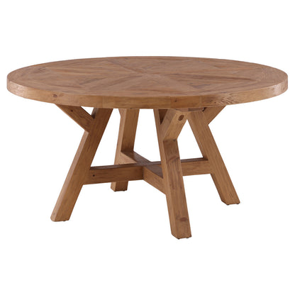 Furniture Classics Ella Natural Wooden Round Dining Table