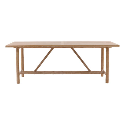 Furniture Classics Ramos Natural Wooden Rectangular Dining Table