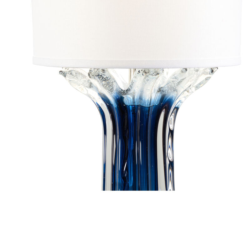 Wildwood Judith Blue Glass Table Lamp