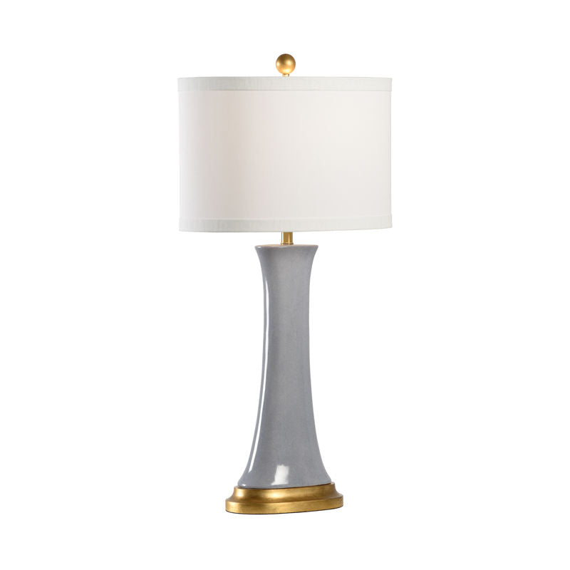 Chelsea House Hopper Gold Accents Smooth Finish Table Lamp