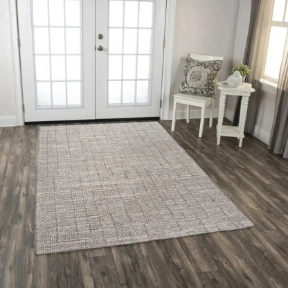 Chik Solid Brown Area Rugs For Living Room -- brown