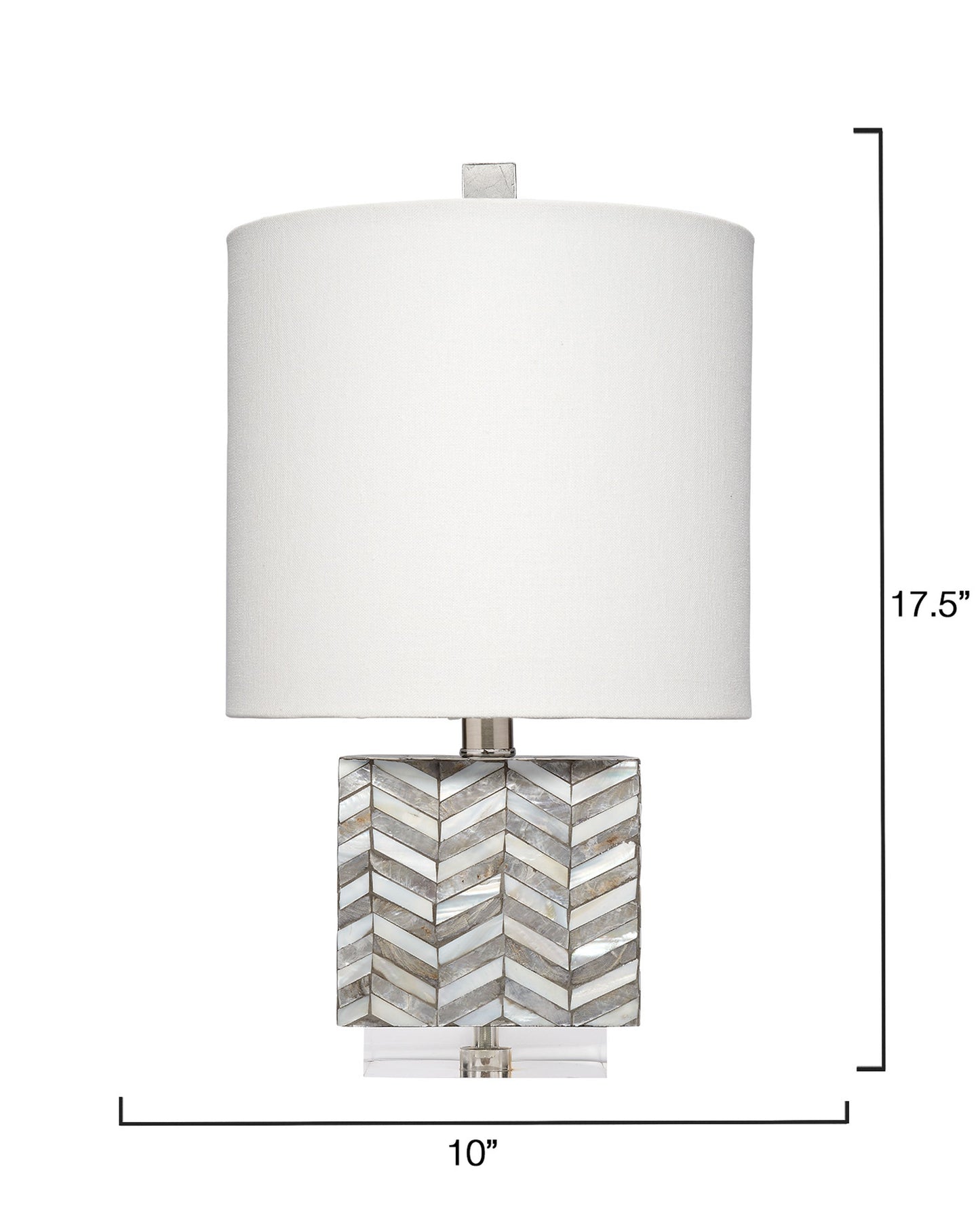 Garbo Mother of Pearl Table Lamp