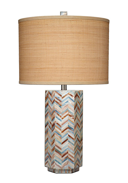 Lucille Mother Of Pearl Table Lamp By Jamie Young