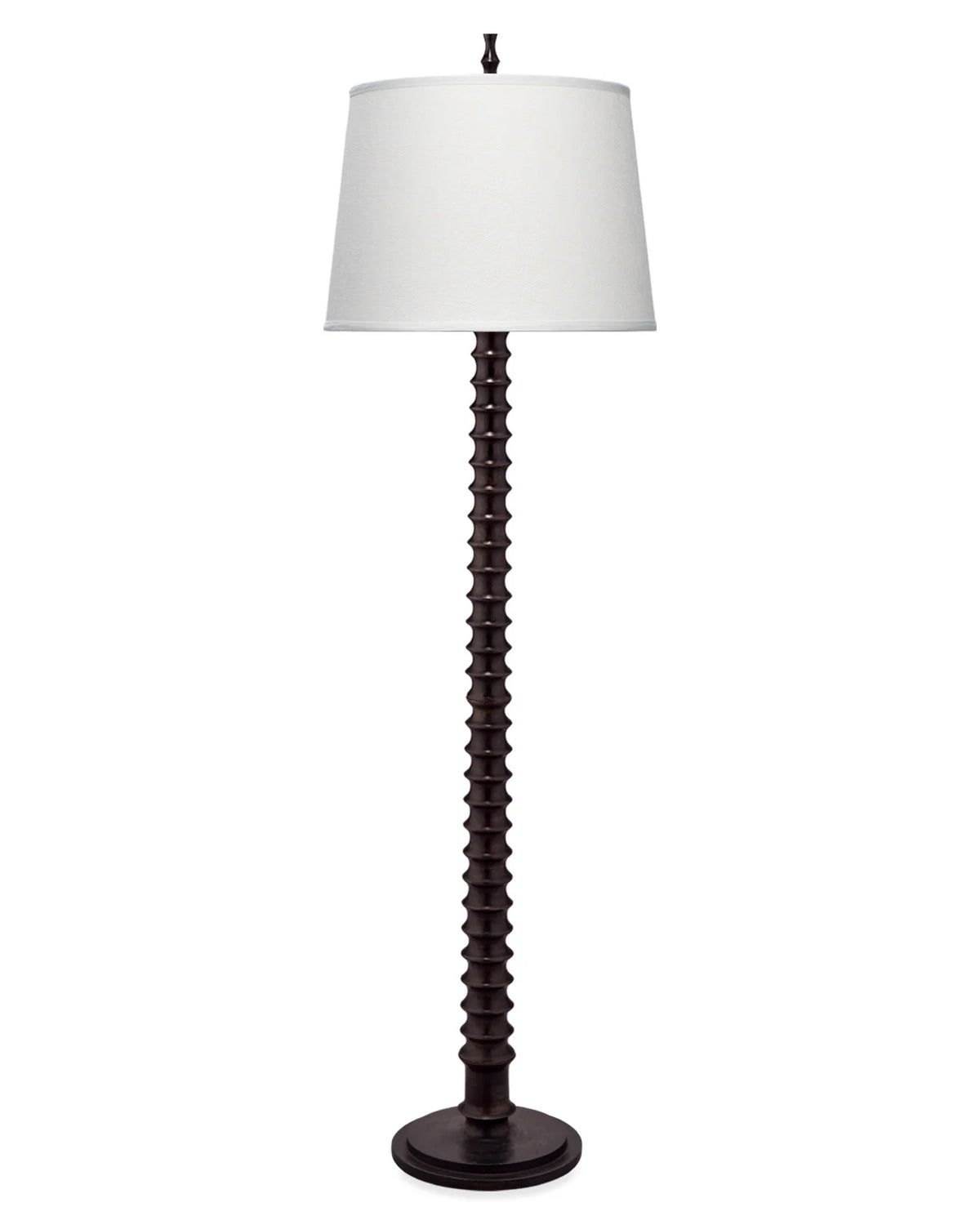 Jamie Young Revolution Wood Floor Lamp Black